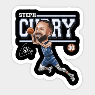 Steph Curry Golden State Cartoon Sticker